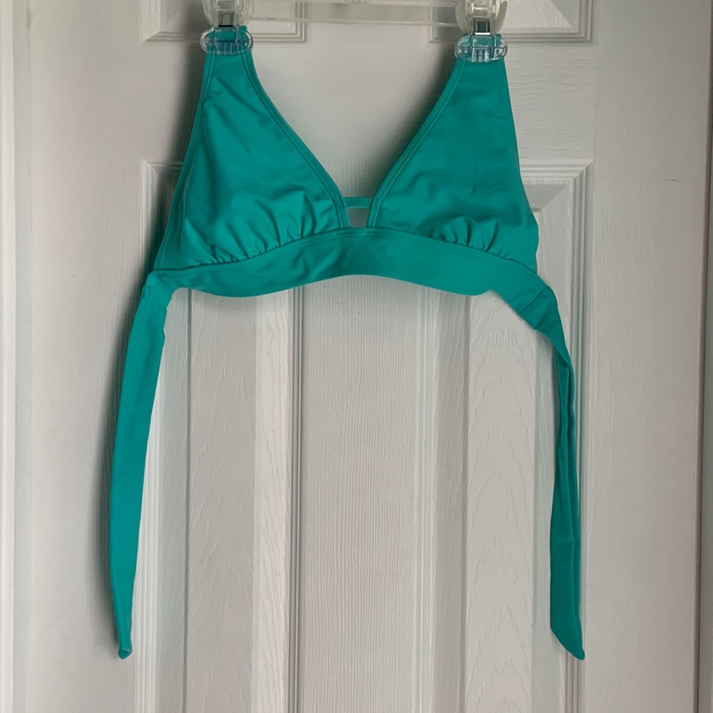 Teal/Turquoise Triangle Bikini Top - Women’s S/M